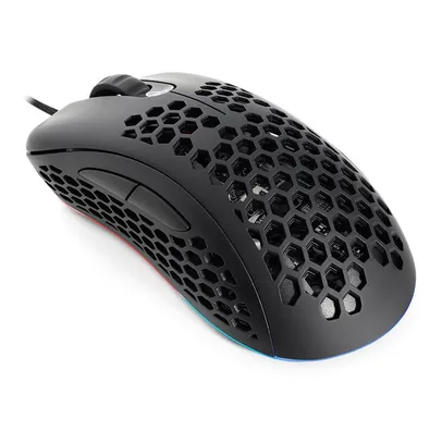 Mouse Gamer Mancer Tauri, RGB, 12000DPI, 6 Botoes, Preto, MCR-TUR-BL01