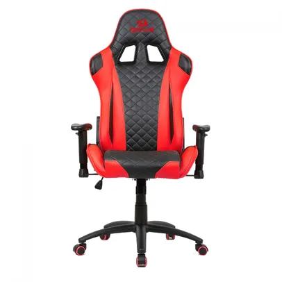 Cadeira Gamer Redragon King of War, Reclinável, Black/Red, C601-BR