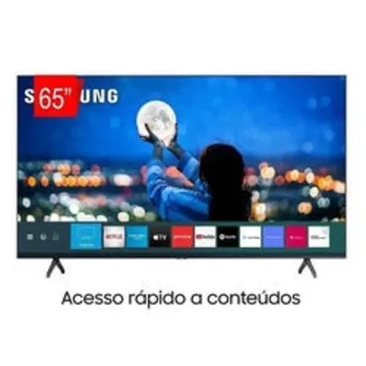 [R$3.531 AME] Smart TV Samsung 65" Crystal UHD 4K 2020 65TU7000 | R$3.924