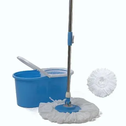 Balde Spin Mop 360 Com Esfregão - 123 Clean