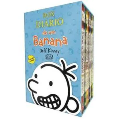 [Extra] Livro - Box Diário de um Banana - 8 Volumes - R$ 89,10