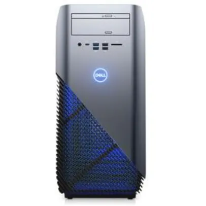 Computador Gamer Dell Inspiron 5675-D60 com NVIDIA GeForce GTX 1060, AMD Ryzen™ 7 1700X, 8GB, 1TB, 128GB SSD, Gravador de DVD, HDMI e Linux