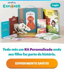 Livro Playkids Explorer 1° mês grátis