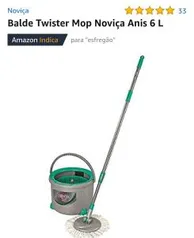 Balde Mop Noviça Anis 6 L