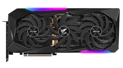 Placa de Video Gigabyte GeForce RTX 3070 Ti Aorus Master 8GB GDDR6X 256-bit, GV-N307TAORUS M-8GD