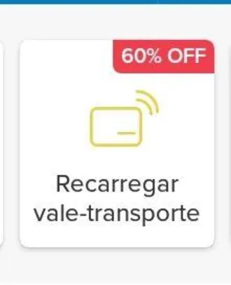 50% OFF no Vale Transporte