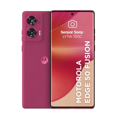 Smartphone Motorola Edge 50 Fusion 5G  256GB 16GB Ram Boost 50MP Sony AI Camera IP68 NFC Pink 