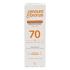 [Rec] Cenoura e Bronze Protetor Solar Facial Fps70 - 50 g