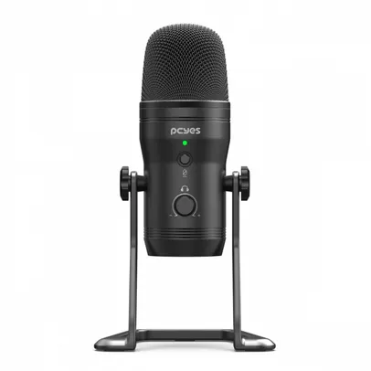 Microfone condensador PCYES Vocalizer PRO, USB Tipo C, PMCVP01