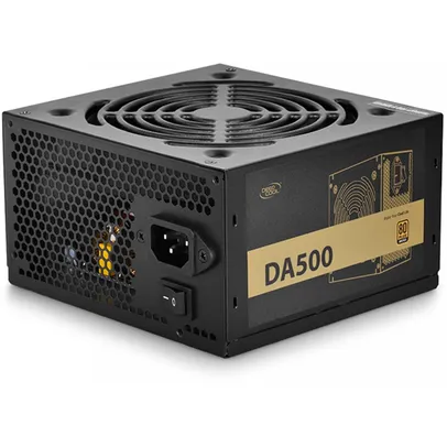 Fonte Deepcool DA500, 500W, 80 Plus Bronze, PFC Ativo, DP-BZ-DA500N