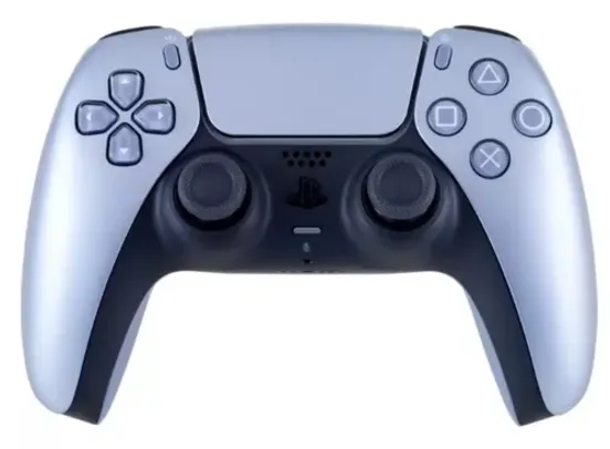 Controle para PS5 sem Fio DualSense - Sony PlayStation Sterling Silver