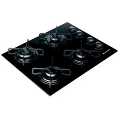 Cooktop Brastemp Ative 4 Bocas Preto - BDD61A - Bivolt | R$396