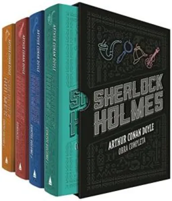 Sherlock Holmes - Arthur Conan Doyle - Box Capa Dura - R$58