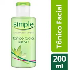 Tônico Facial Simple Suave 200ml R$ 11