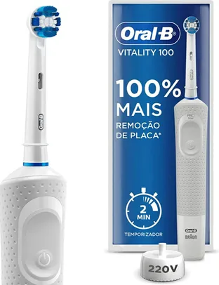 [PRIME] Escova Elétrica Oral-B Vitality Precision Clean | R$120