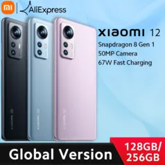 Smartphone Xiaomi Mi 12 - Snapdragon 8 Gen 1 - 128gb - 8gb RAM