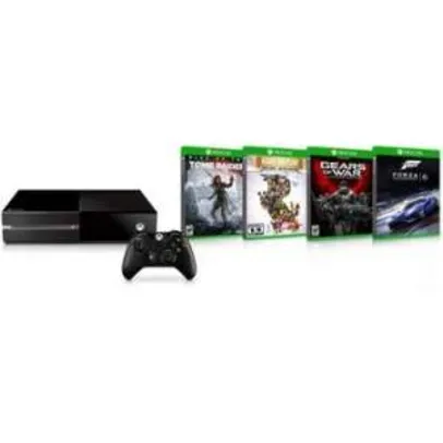 [Walmart] Xbox One 500GB + 1 Jogo de Sua Escolha (Via Download) - R$1.499