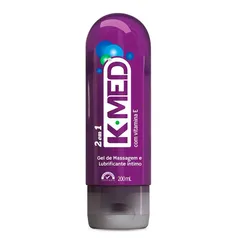 Gel Lubrificante Íntimo K-Med 2 em 1 200ml