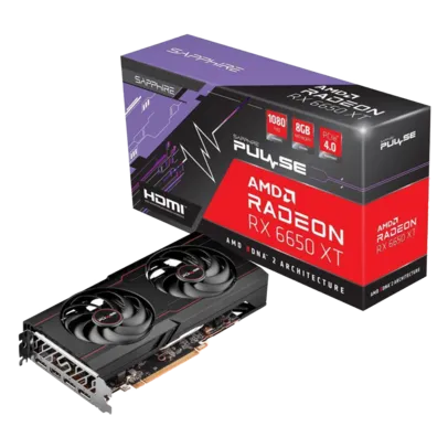 Placa de Vídeo Sapphire AMD Radeon RX 6650 XT PULSE, 8GB, GDDR6, FSR, Ray Tracing