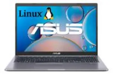 Notebook Asus M515DA-BR1454 AMD Ryzen 7 3700U 2,3 GHz 8GB 256GB SSD Linux Endless OS 15,6” HD  Cinza