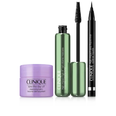 Kit Clinique Olhos Radiante Máscara de Cílios High Impact ÚNICO