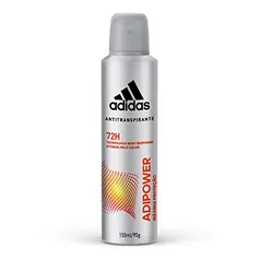 Desodorante Aerossol Adipower Masculino, Adidas, Branco, 150 Ml