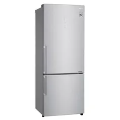 Geladeira LG Bottom Freezer Universe 451 Litros Inox 110V GC-B659BSB