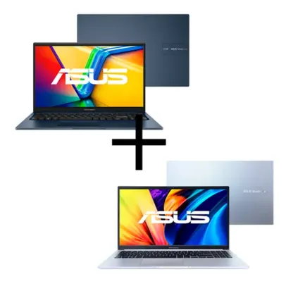 Notebook ASUS Vivobook 15 X1504ZA-NJ983 Quiet Blue + Notebook ASUS Vivobook X1502ZA-BQ1758W Icelight Silver