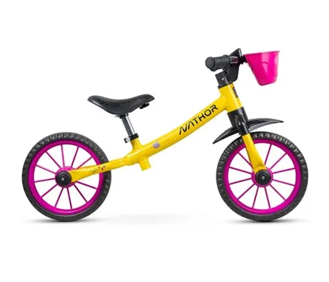 Bicicleta Infantil Aro 12 Sem Pedal Balance Bike Drop Garden - Nathor