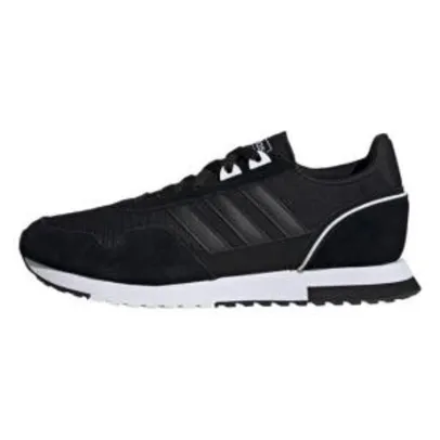 Tênis Adidas 8K 2020 Masculino - Preto e Branco | R$190