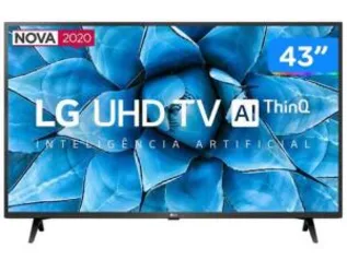 Smart TV UHD 4K LED IPS 43” LG 43UN7300PSC Wi-Fi | R$ 1949