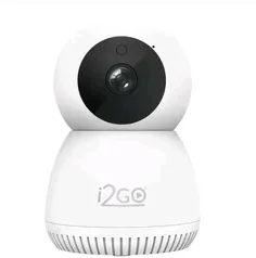 Câmera de Segurança Inteligente Wi-Fi i2GO - Full HD Interna Visão Noturna Home Smart WiFi 