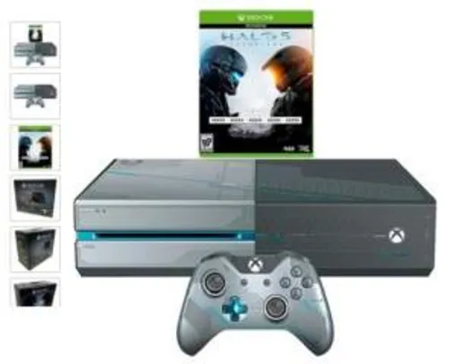 [SUBMARINO] Console Xbox One 1TB + Game Halo 5: Guardians (Via Download) + Headset com Fio + Controle Wireless - R$ 1700,94 NO BOLETO COM O CUPOM LETSPLAY
