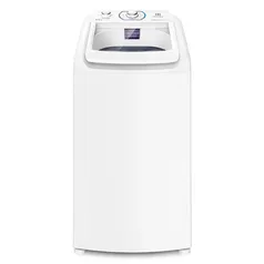 Máquina de Lavar Electrolux 8,5kg Branca Essential Care com Diluição Inteligente e Filtro Fiapos (LES09)