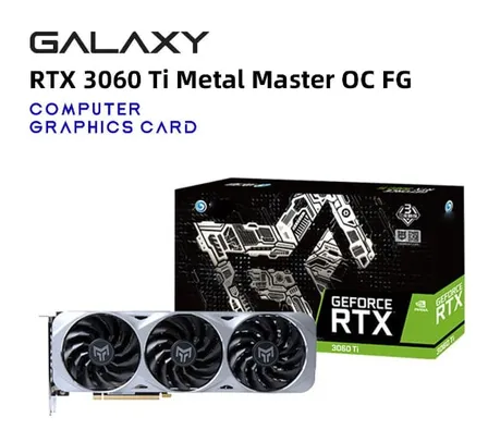 Placa de Vídeo RTX 3060 Ti 8GB Galaxy Nova