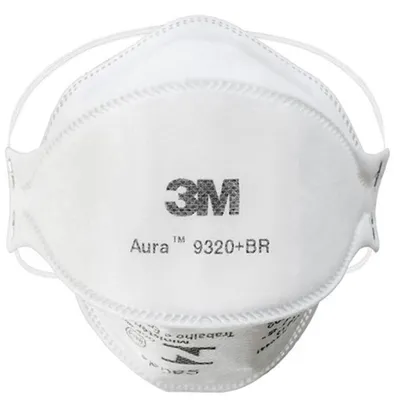 [AME R$57] Kit 10 Máscaras Descartáveis 3M Aura 9320