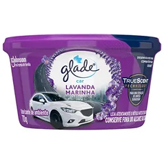 [Rec/ 10 Unid] Desodorizador Glade Gel Car Lavanda Marinha 70g