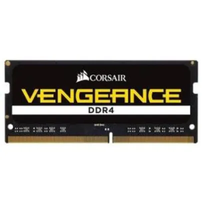 Memória p/ notebook Corsair Vengeance 8GB 2400MHz DDR4 C16 | R$ 290