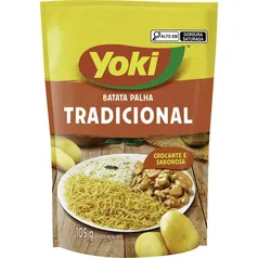 Batata Palha Yoki Tradicional Pacote com 105g