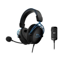 Headset Gamer HyperX Cloud Alpha S Azul, Som Surround 7.1