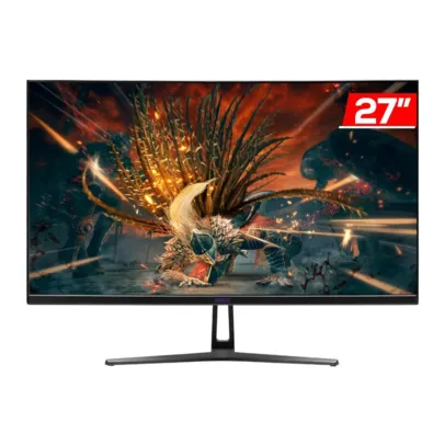 MONITOR GAMER MANCER VALAK VX3, 27 POL, VA, CURVO, 2K, 1MS, 180HZ, FREESYNC, HDMI/DP, MCR-VLKVX3-BL01