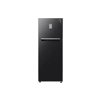 Geladeira Samsung Evolution RT38 com POWERvolt Inverter Duplex RT38K5A0JB1 385L Black Inox Bivolt