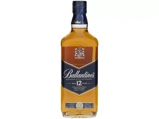 [APP - Leve 6 Pague 5] Whisky Ballantines Escocês 12 anos 750ml