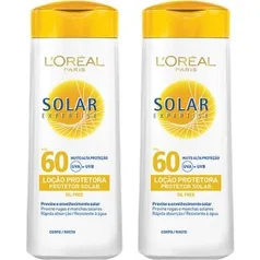 [Sou Barato] Kit 2 Protetores Solares Expertise Loção FPS 60 120ml - R$ 27