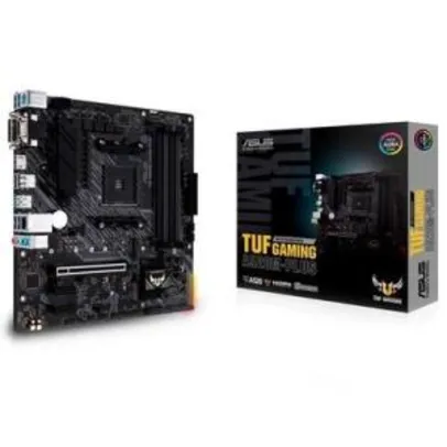 (APP) Placa-Mae Asus TUF Gaming A520M-Plus, AMD, mATX, DDR4 | R$603
