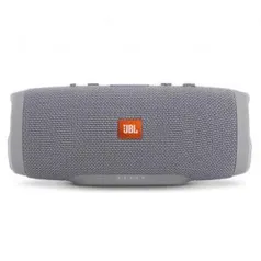 Caixa de Som Bluetooth JBL Charge 3 (2x10W)  Cinza (R$ 503,50)