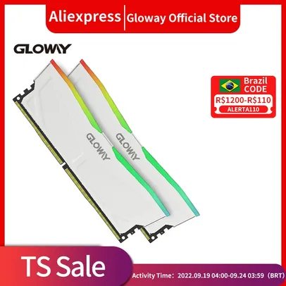 🔥 Memória Ram Gloway 2x8GB 3200MHZ, 3600MHZ RGB 