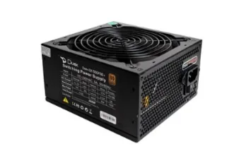 Fonte Duex DX 500FSE+, 500W, 80 Plus Bronze, PFC Ativo, com cabo, Preto - Duex fse +