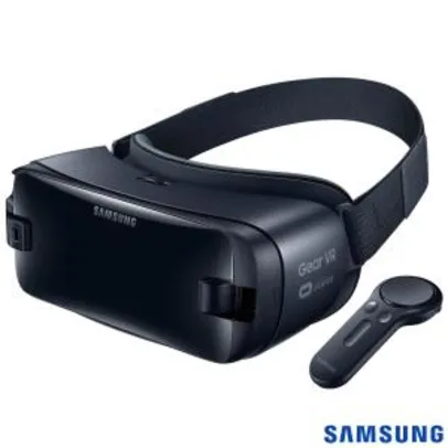 Óculos de Realidade Virtual Samsung Gear VR4 2D/3D com Visão 360º e Controle - SM-R325 | R$472