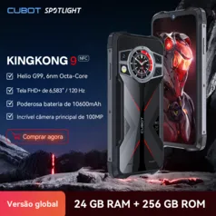 (No BR)Smartphone  Cubot Kingkong 9-Robuste Tela 6.58 120hz 12Gb ram 256 Gb